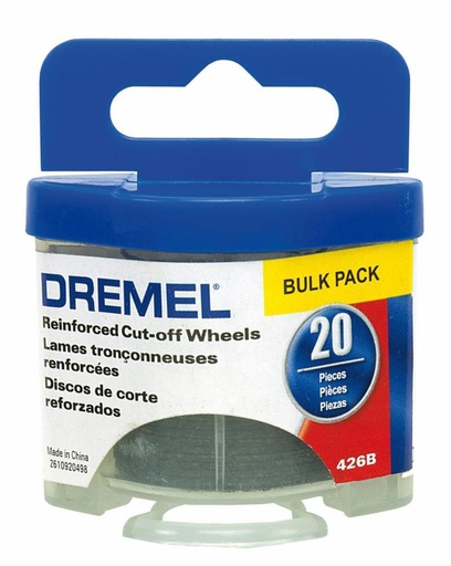 [2615426BAA] Disco Dremel Corte Reforzado 1-1/4" 20 Und.