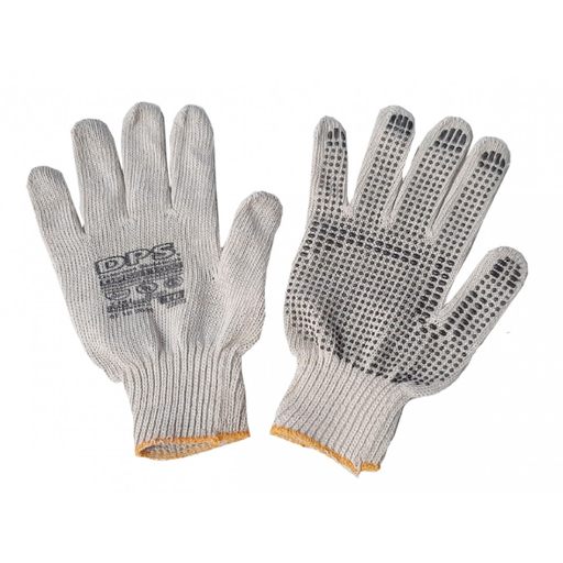 [DPS811093E] Guante Sin Costura Algodon Moteado