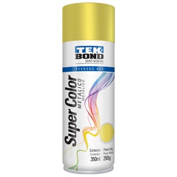 [327165-TKB] Pintura en Aerosol Metalizada Tek Bond x 350ml/250grs Color Oro @