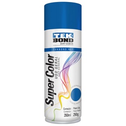 [327123-TKB] Pintura en Aerosol Super Color Acrilica Tek Bond x 350ml/250grs Color Azul @